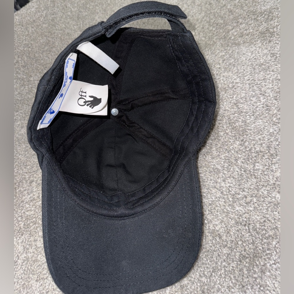 Off-White Embroidered Rounded Hat - image 4